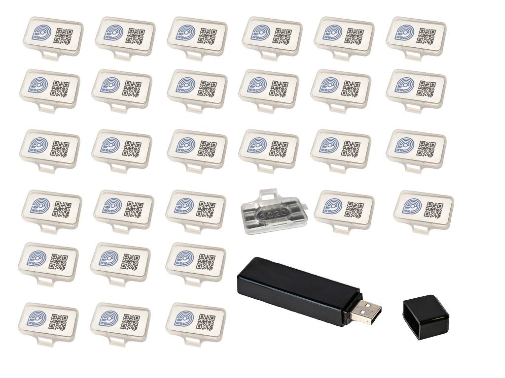 Starter-Paket RFID „Standard“ + Schutz-​Clips „klein“